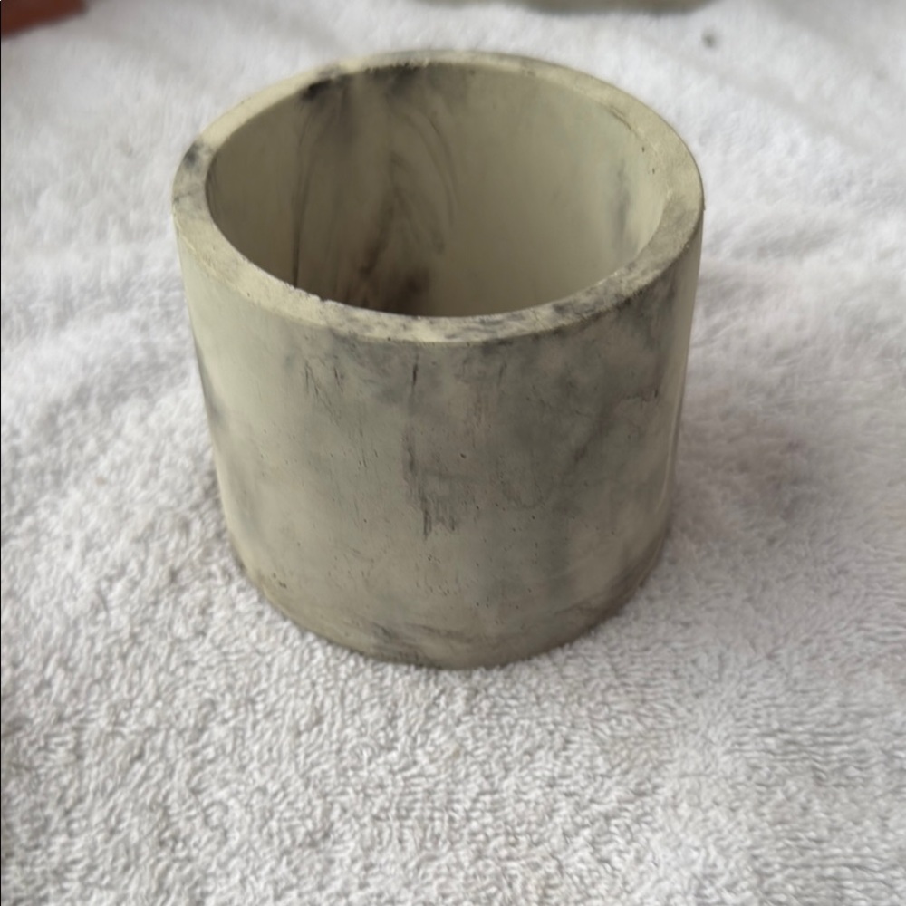 Marble Effect Decorative concrete Cylinder